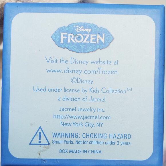 Disney Frozen Olaf Fine Silver Plated Necklace Pendant NIP - Picture 6 of 8